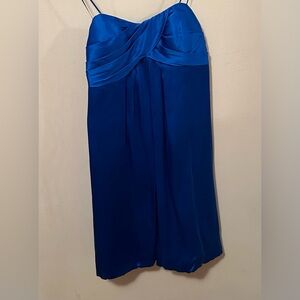 Elegant Blue Midi Dress